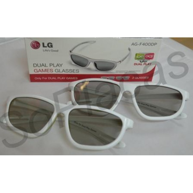 OCULOS 3D DUAL PLAY LG AG-F400DP (PAR) 42LM7600 47LA7400 47LM7600 47LM8600 55LA7400 55LA8600 55LA9650 55LA9700 55LM7600 55LM8600 55LM9600 60LA7400 60LA8600 65LA9650 65LA9700 70LA8600 72LM9500 84LM9600 EBX61888301 ACESSÓRIOS EM GERAL LG www.soplacas.tv.br